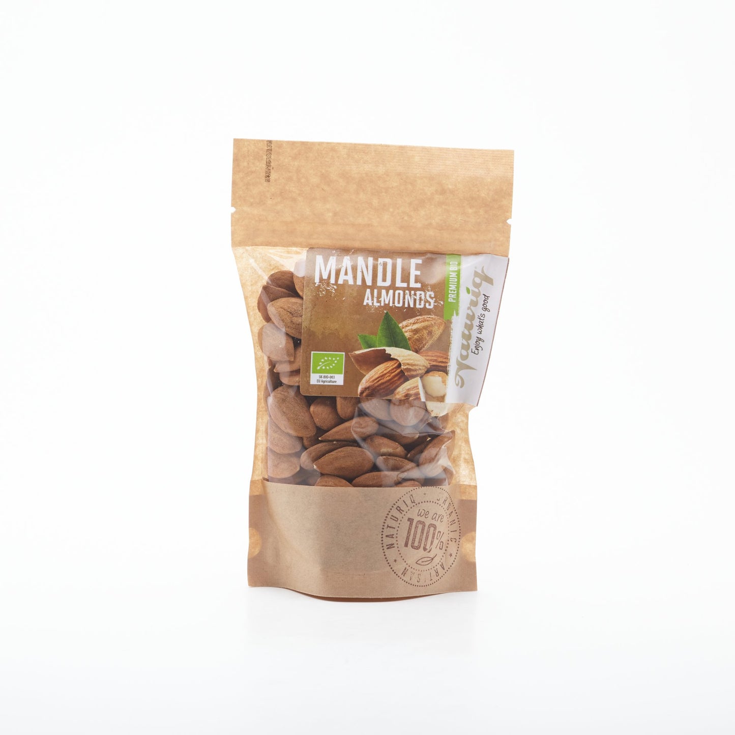 BIO Mandle hnedé jadrá Premium 150g.