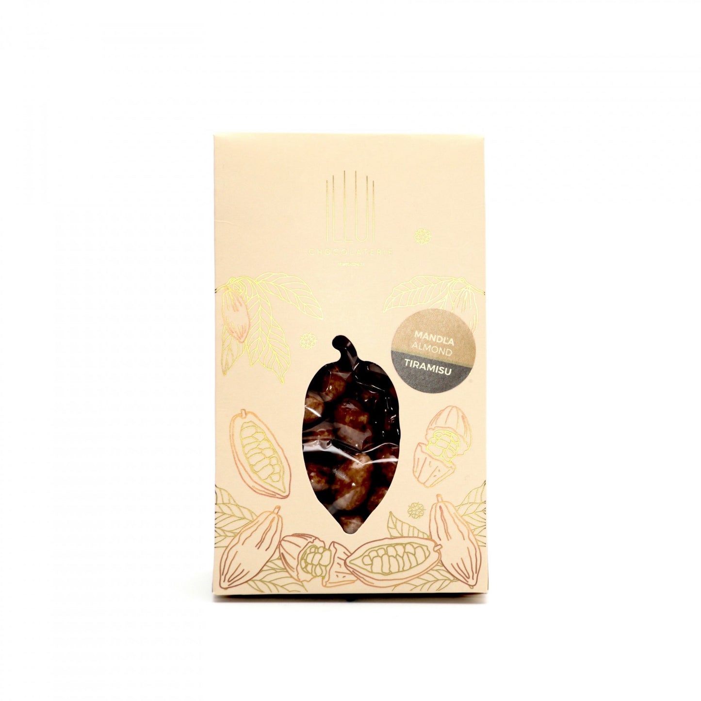 Mandle v bielej a horkej čokoláde 200g.