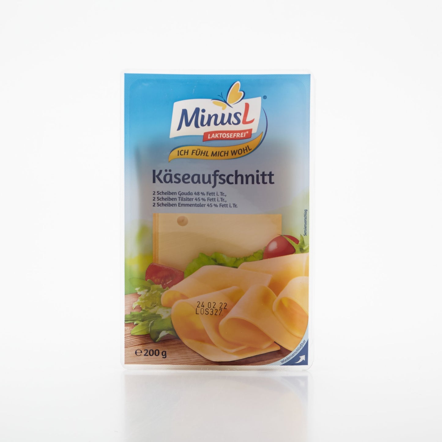 Minus L plátkové syry mix 200g.