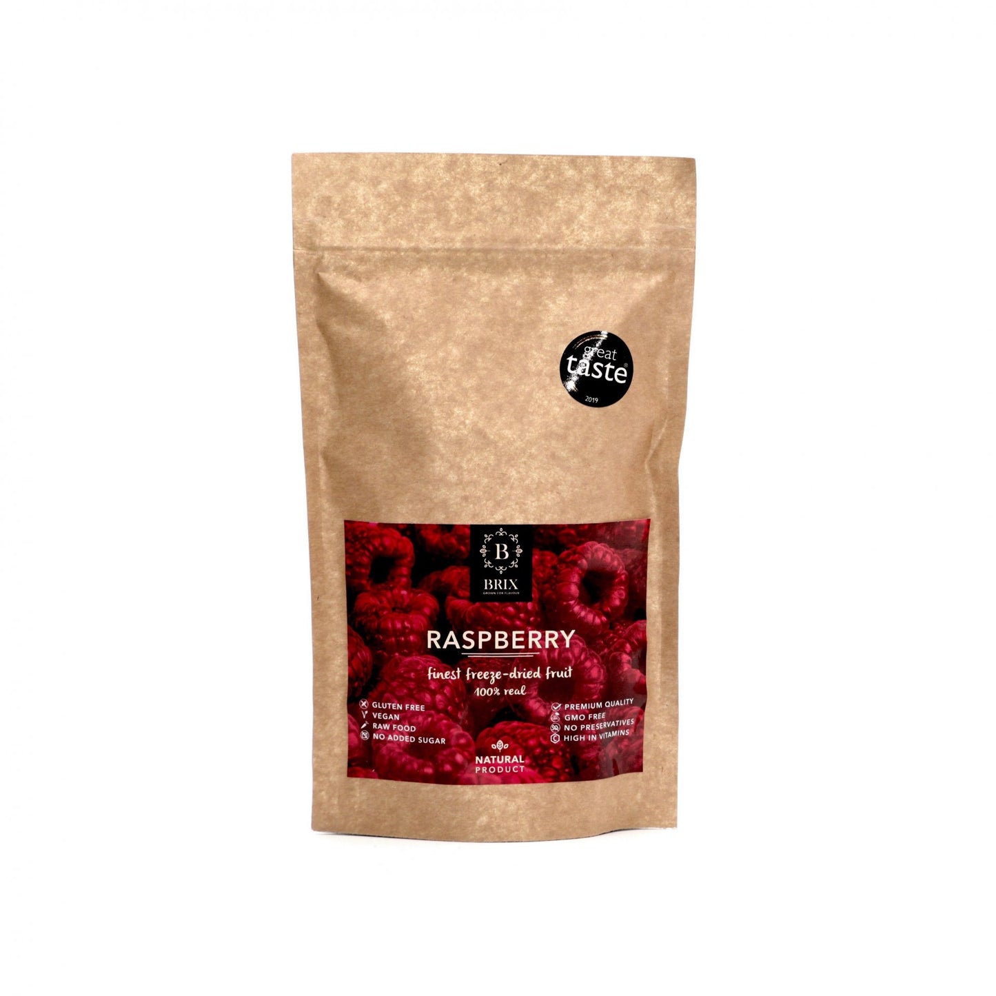 Mrazom sušená malina 25g.