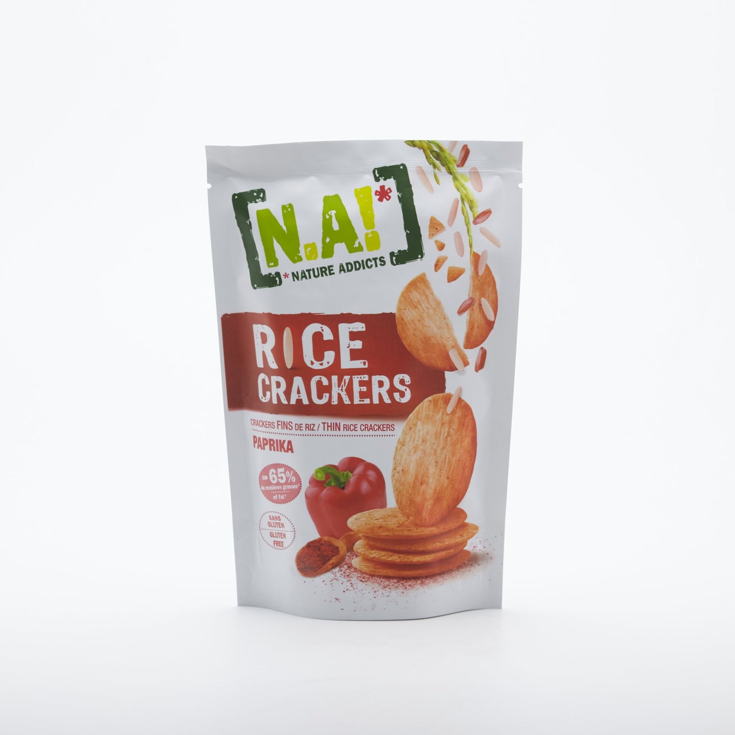 N.A. Ryžové krekry Paprika 85g.