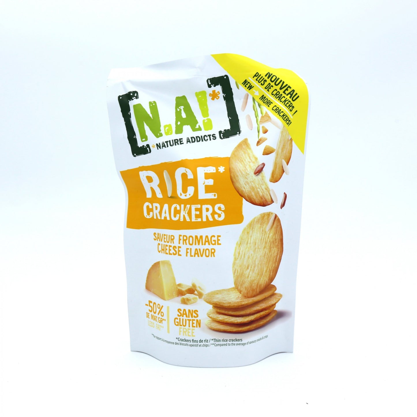 N.A. Ryžové krekry syrové 85g.