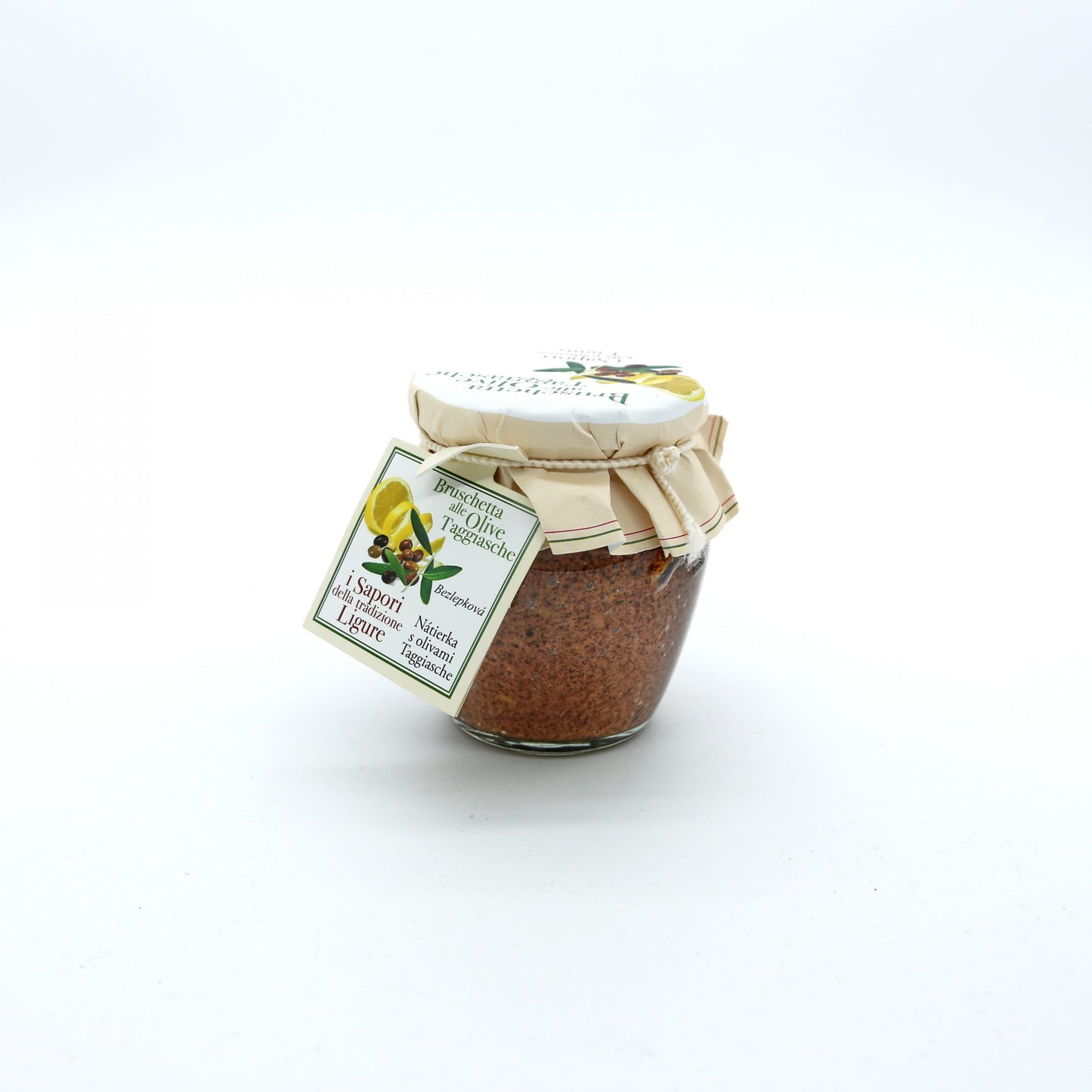 Nátierka s olivami Taggiasche 180g.