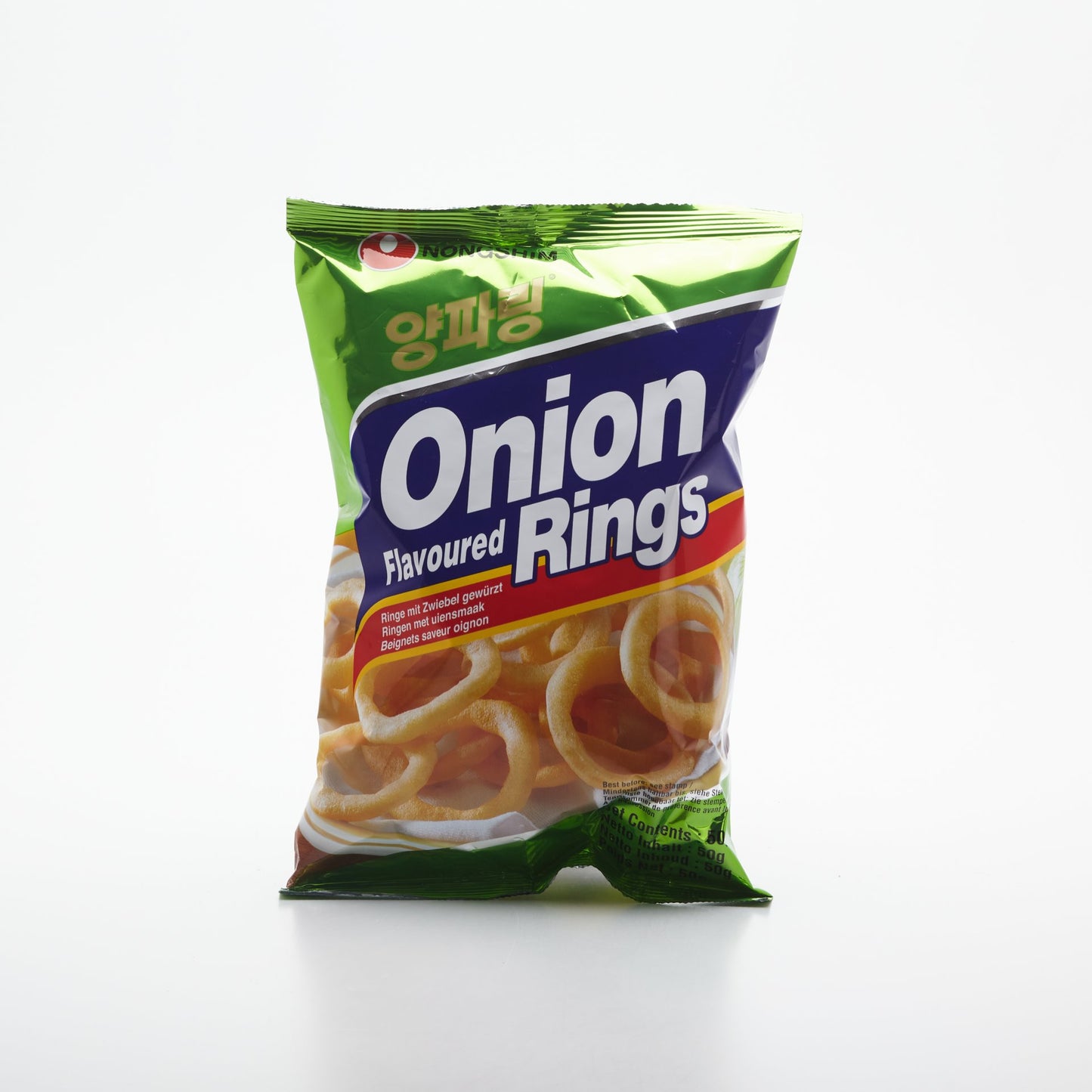 Onion rings 50g.