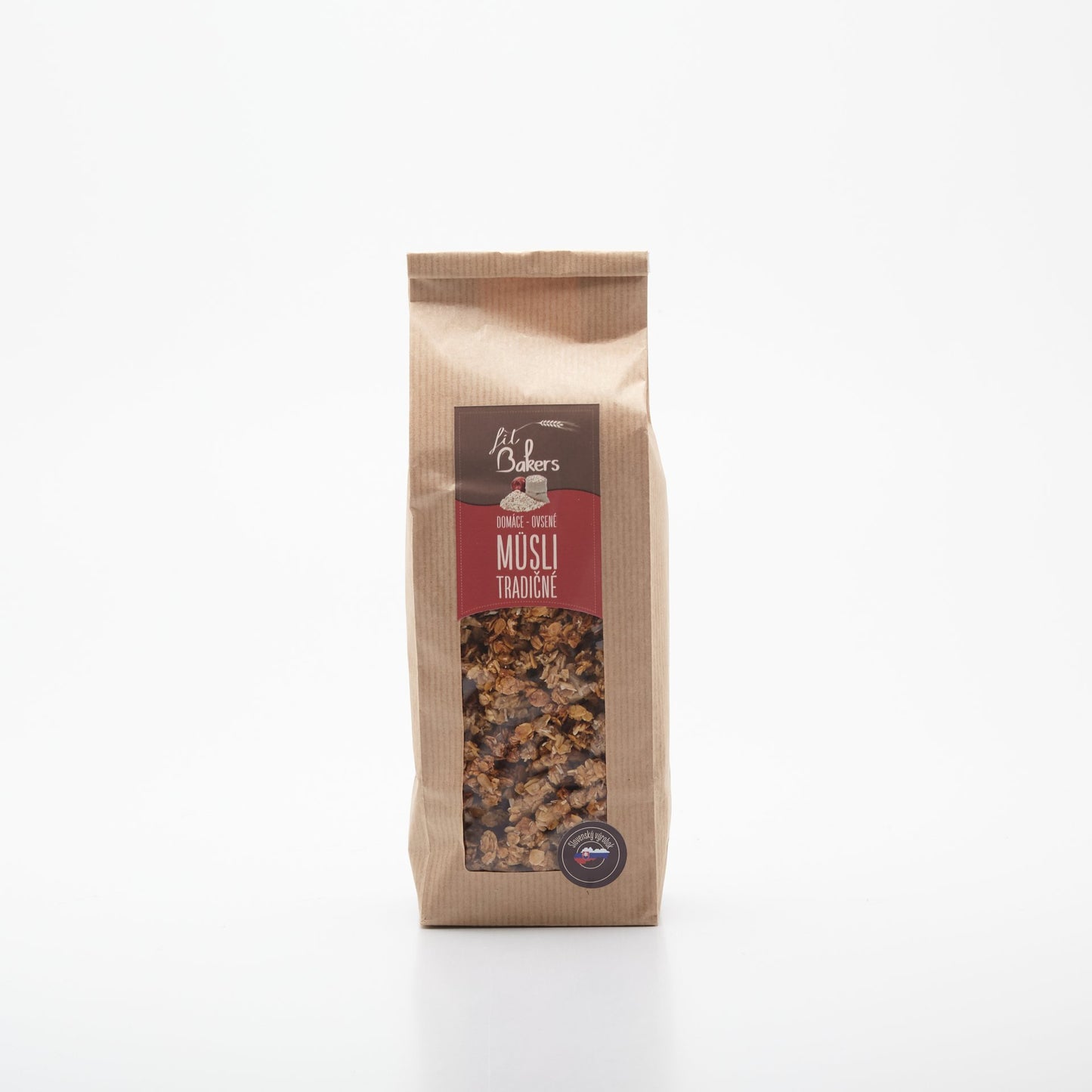 Ovsené domáce müsli tradičné 350g.