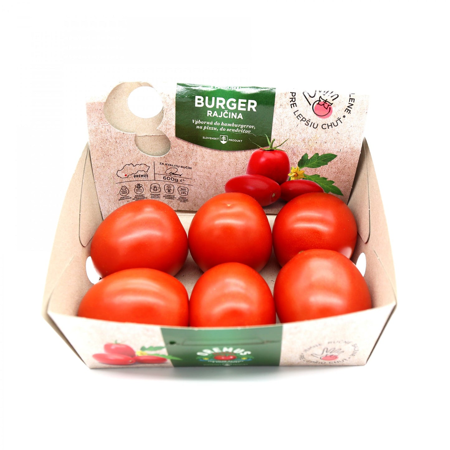 Paradajky Burger 600g.