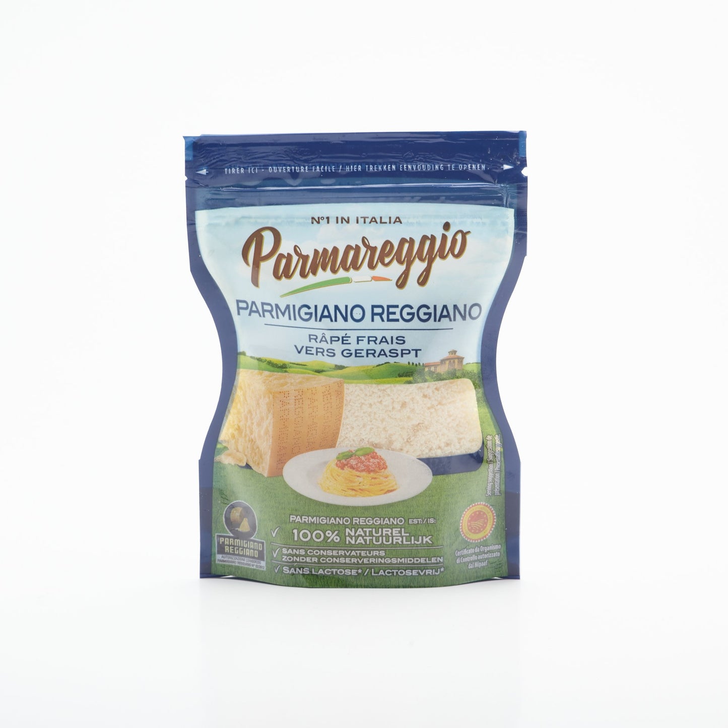 Parmigiano reggiano strúhaný 60g.