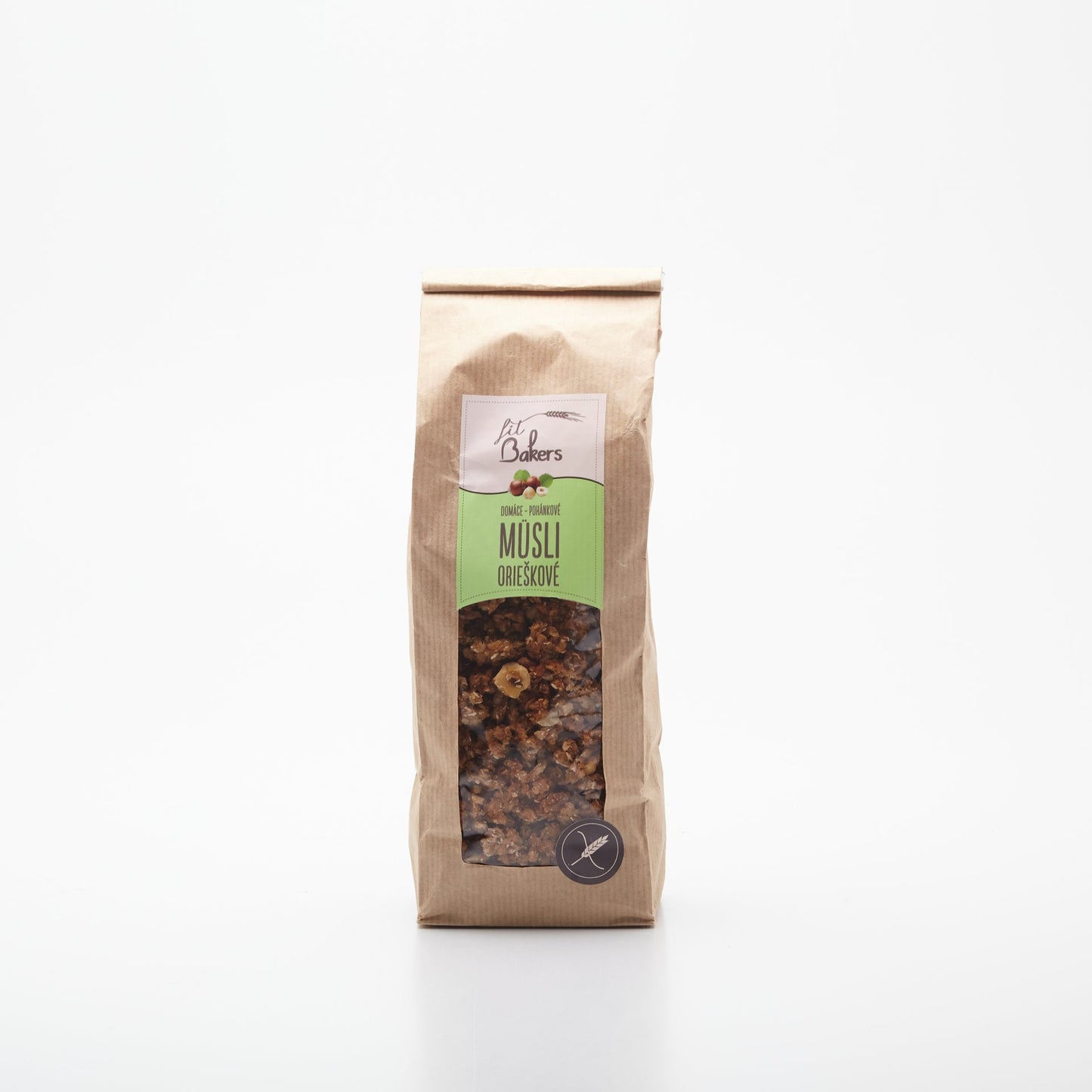 Pohánkové domáce müsli orieškové 350g.