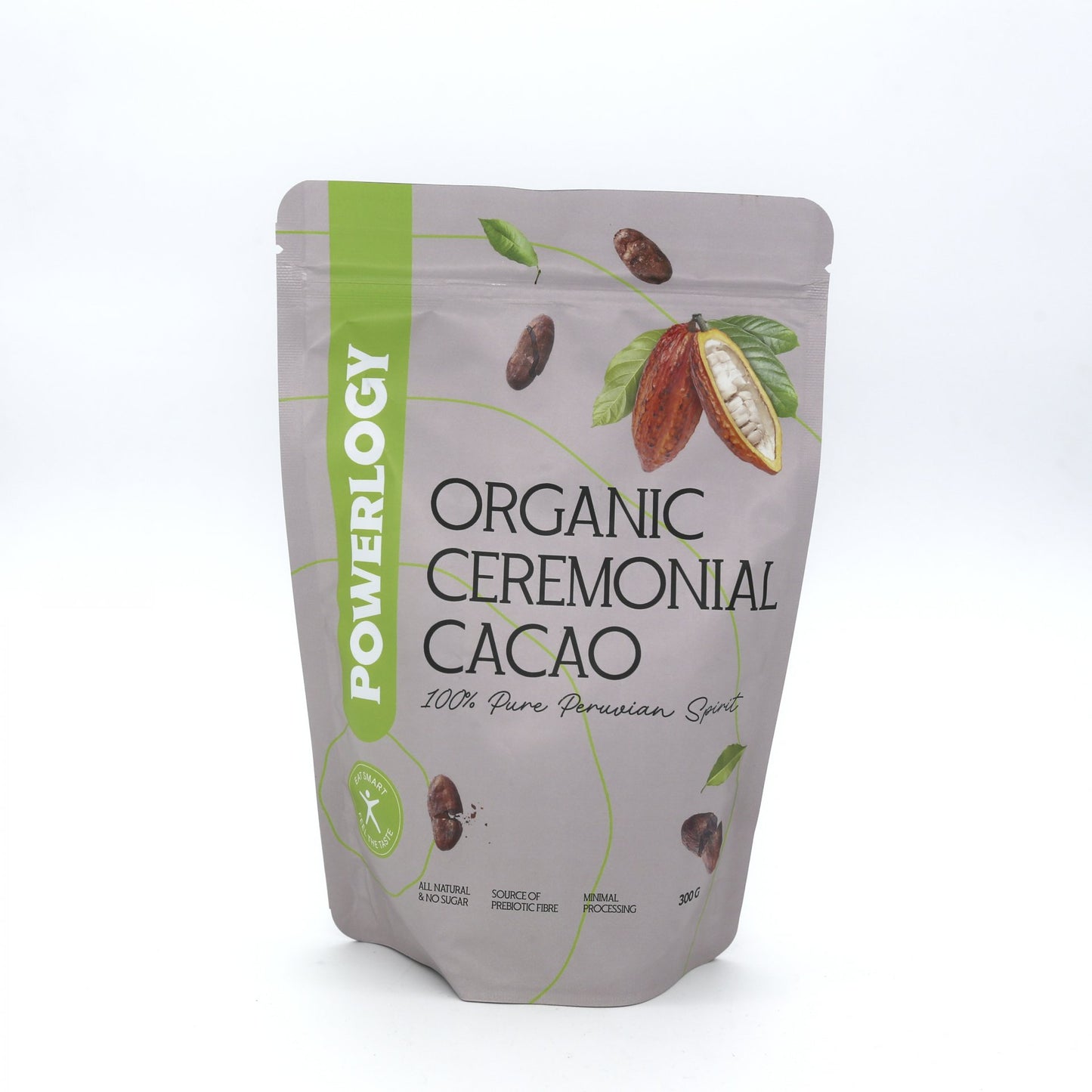 Powerlogy Organic Ceremonial Cacao 300 g.