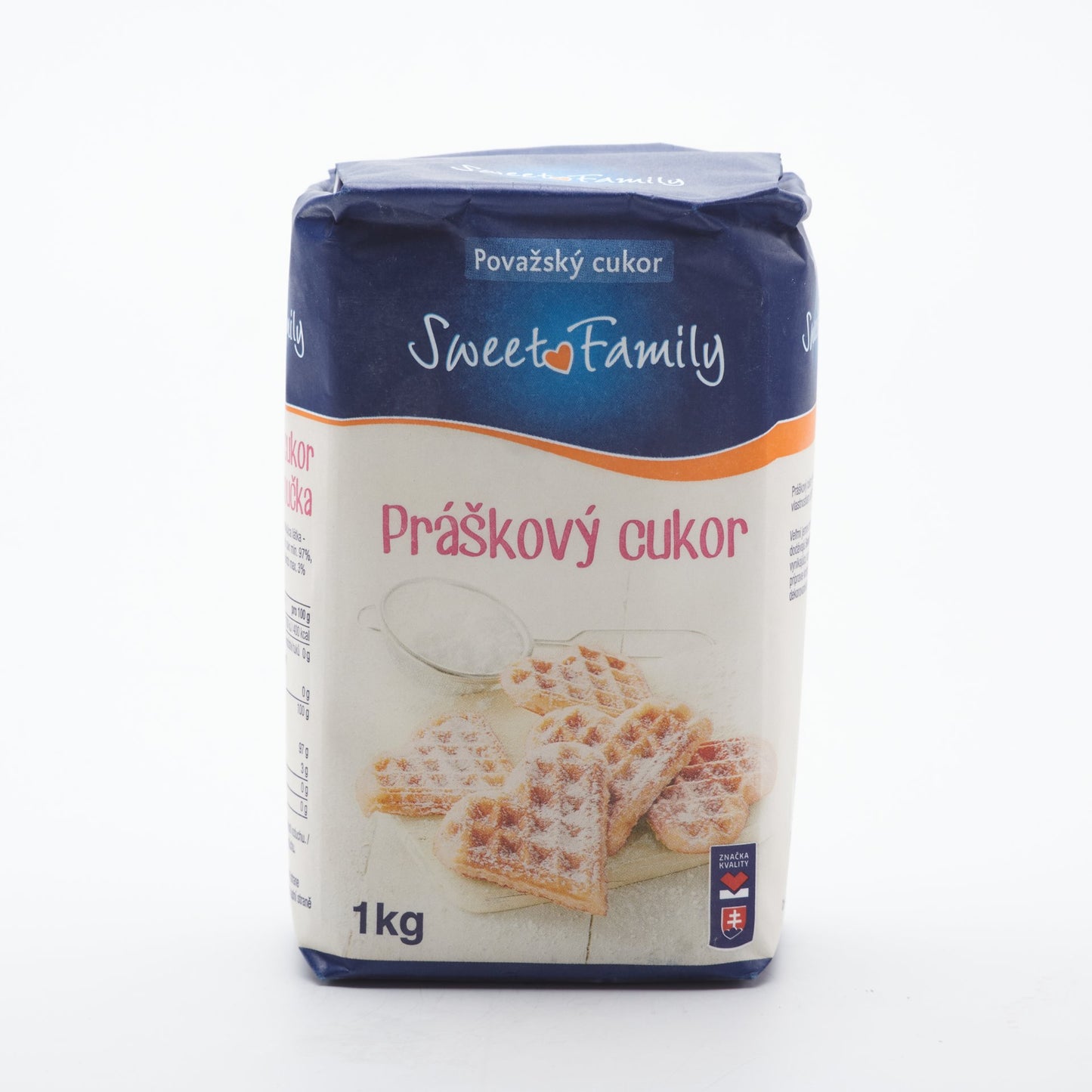 Práškový cukor sweet family 1kg.
