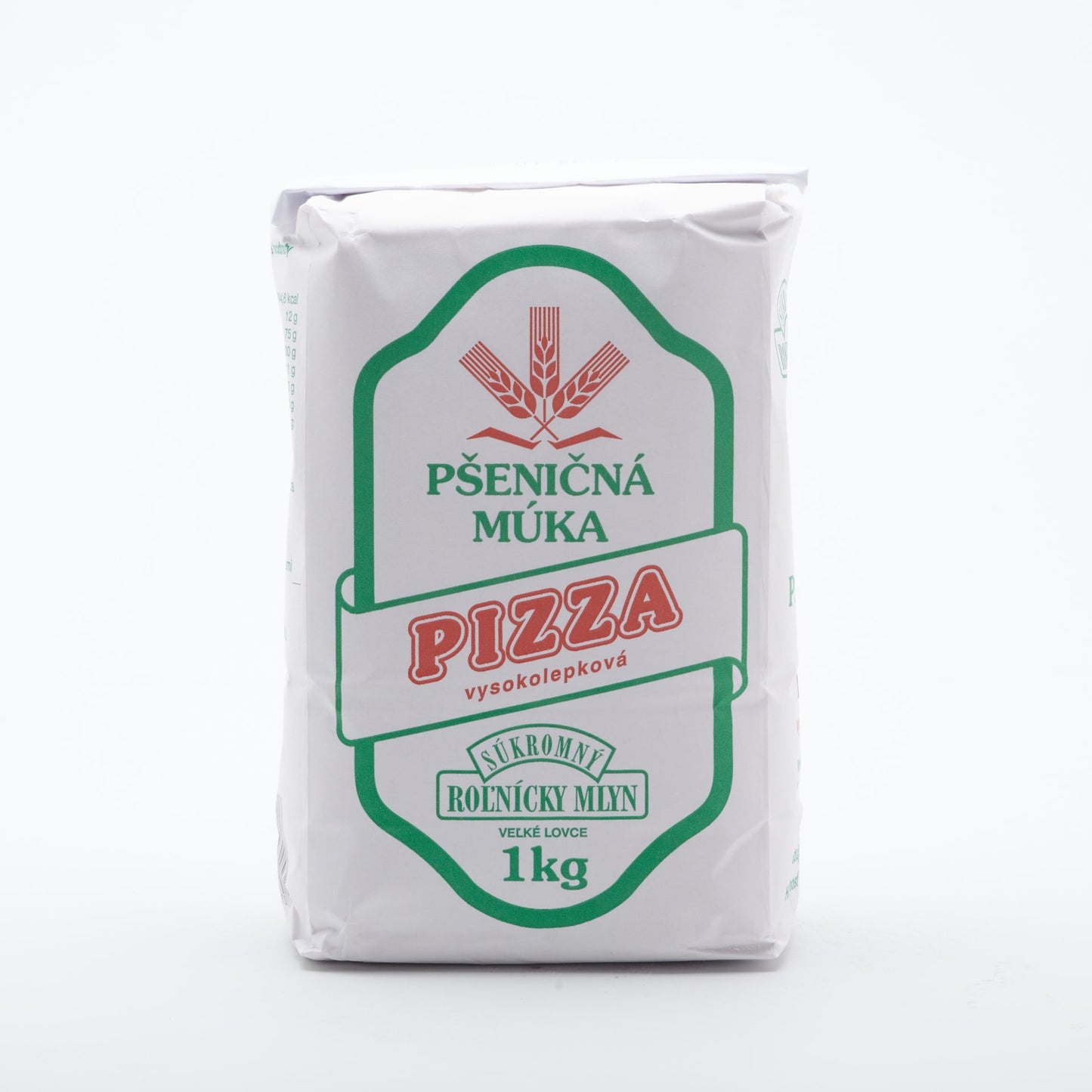 Pšeničná múka vysokolepková na pizzu 1kg.