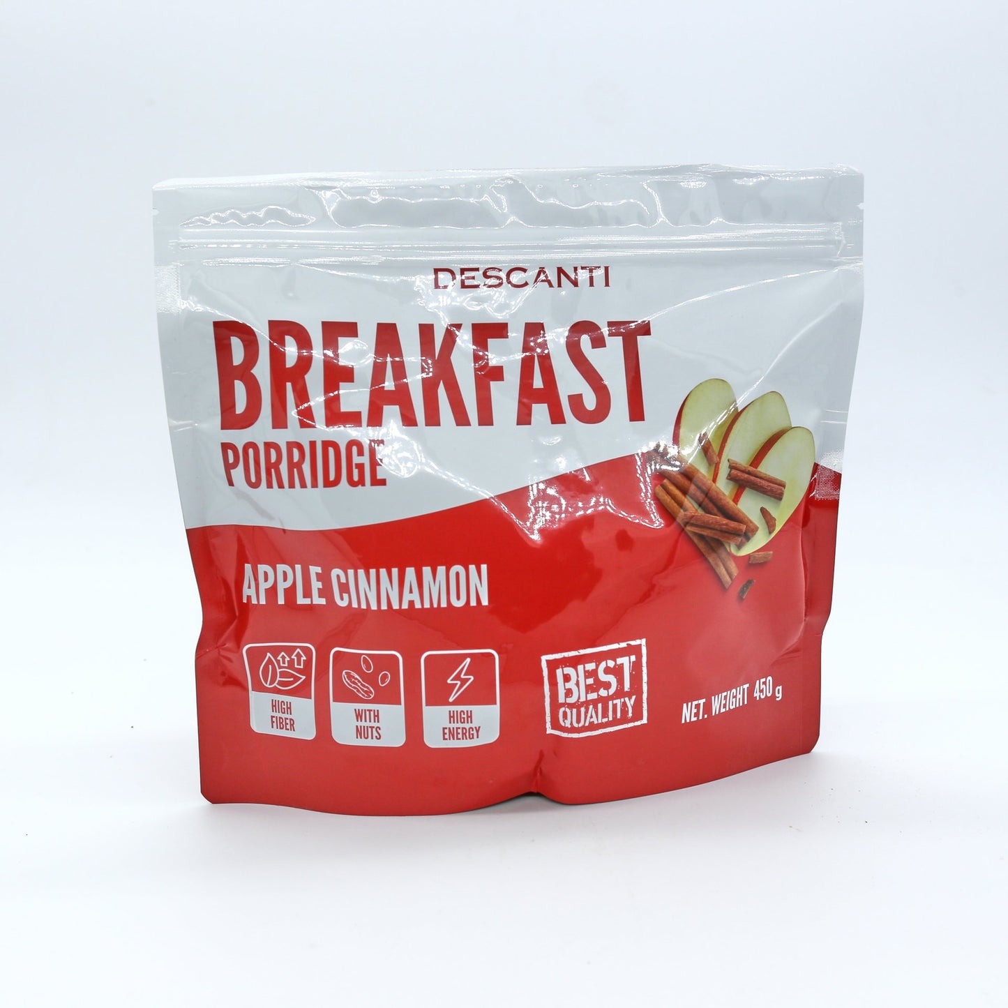 Raňajková kaša jablko a škorica 450g.