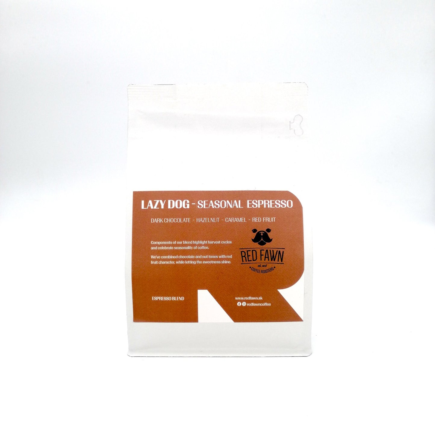 Red Fawn LAZY DOG Seasonal espresso 250g.