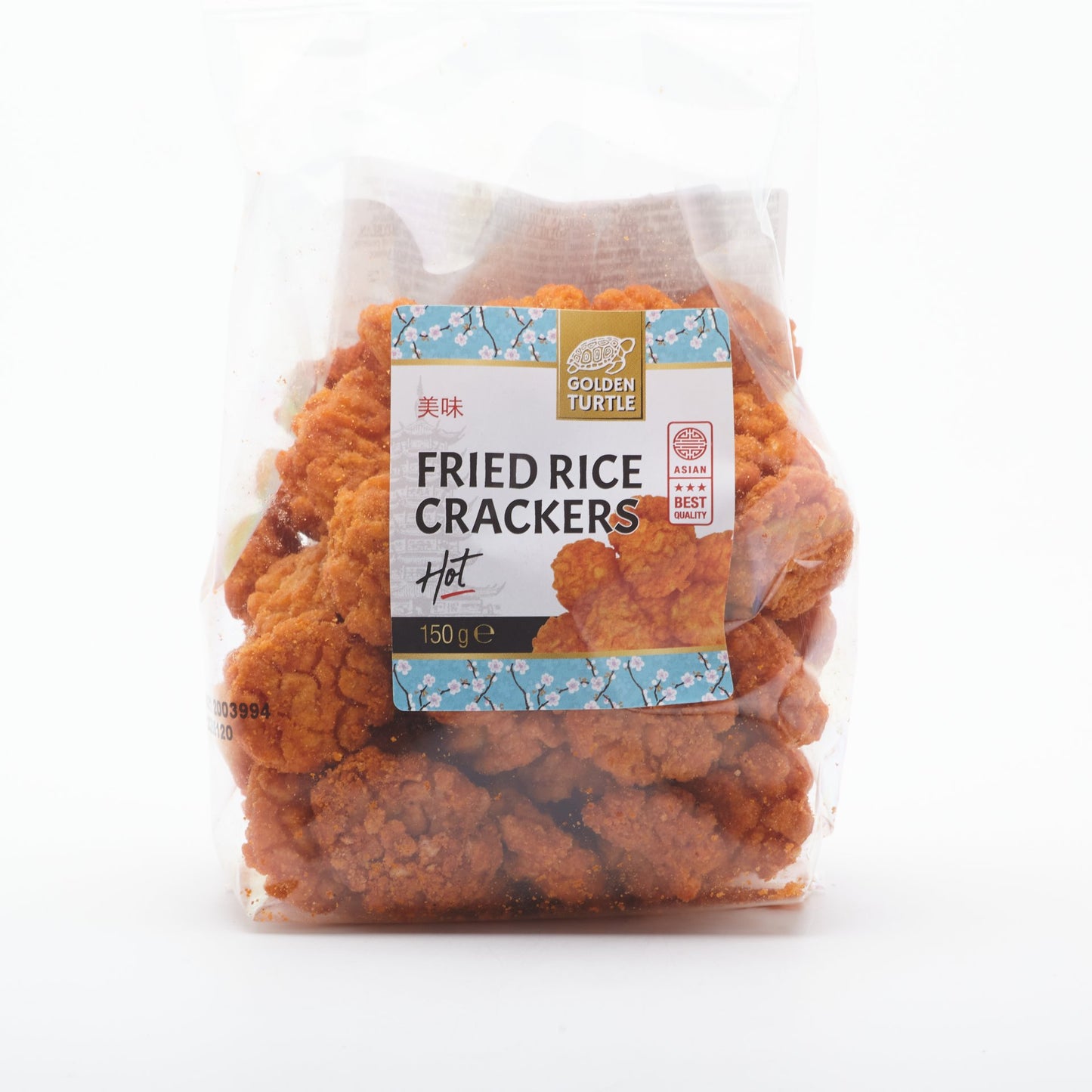 Rice crackers hot fried 150g.