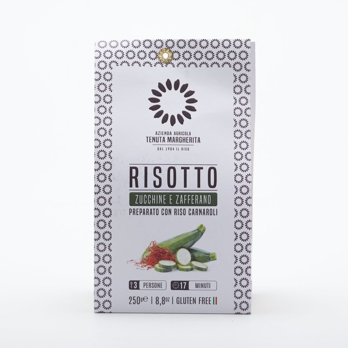 Rizoto carnaroli cuketa a šafrán 250g.