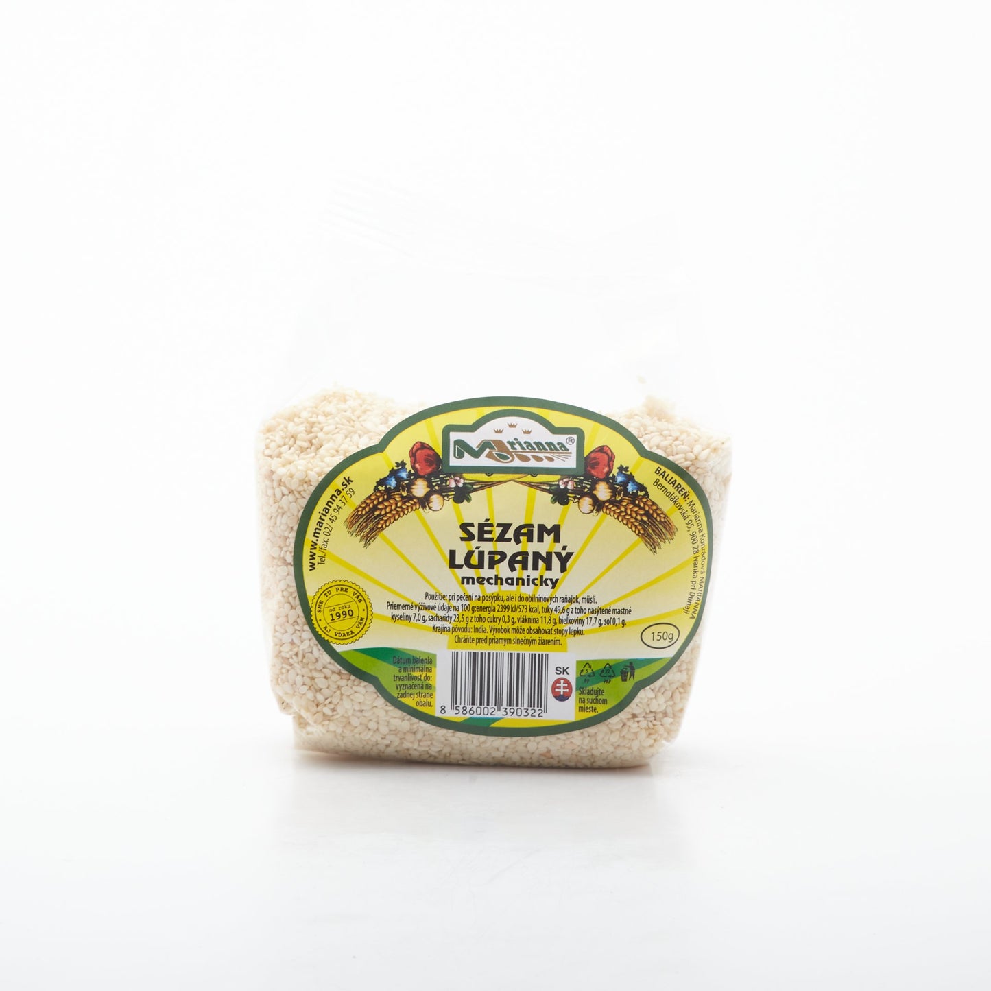 Sézam lúpaný 150g.