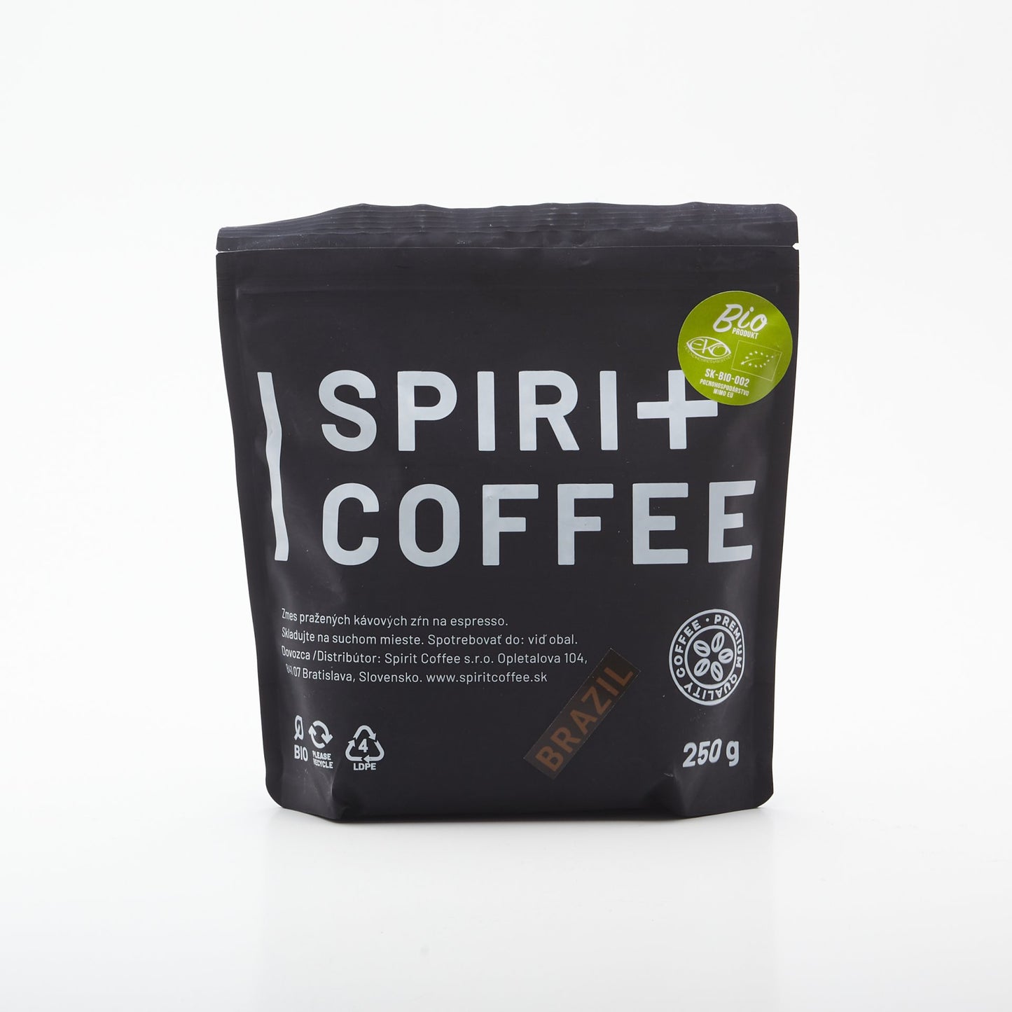 BIO Spirit Coffee - Brazil Organic 250g.