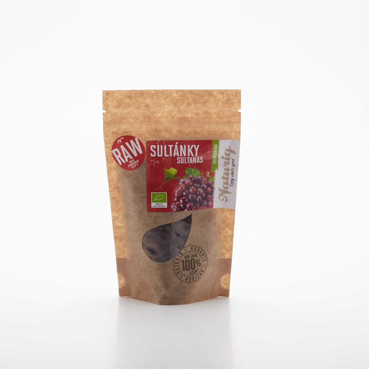 BIO Sultánky - hrozienka RAW Prem. 150g.