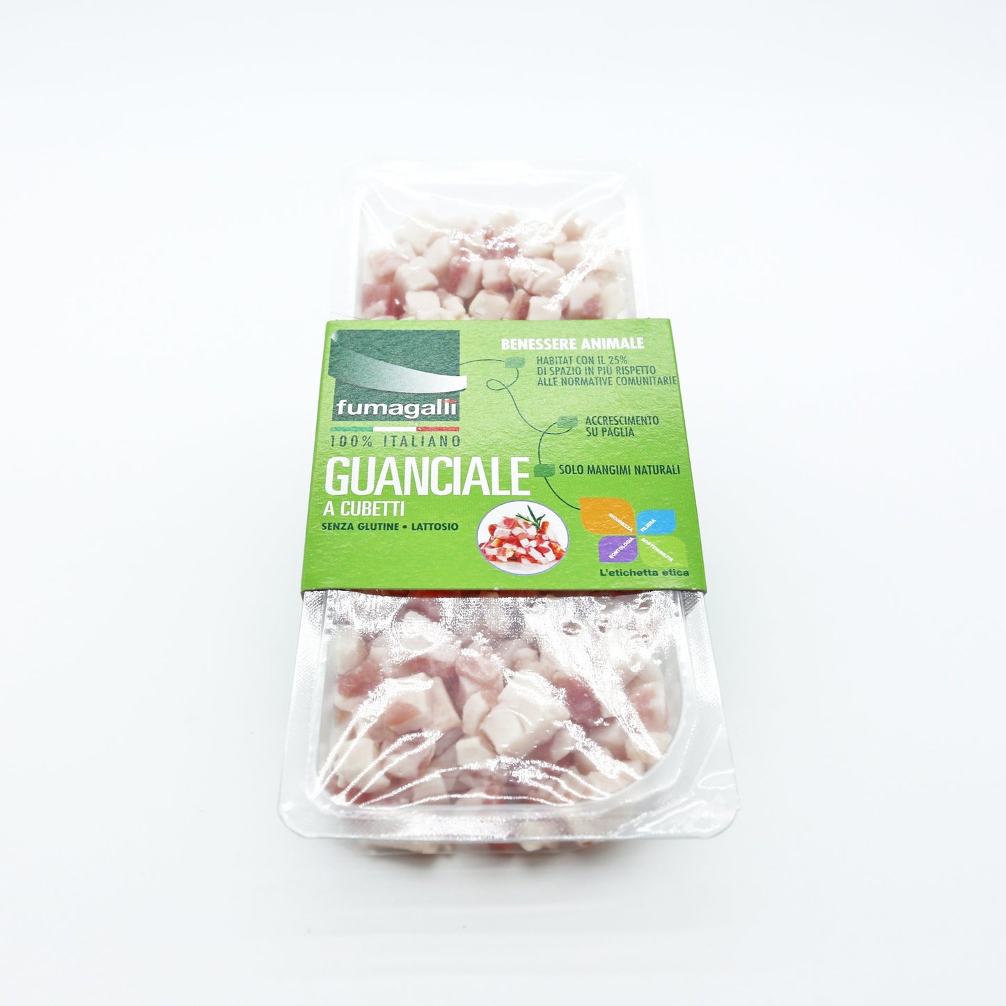 Sušené bravčové líčka Guanciale 120g.
