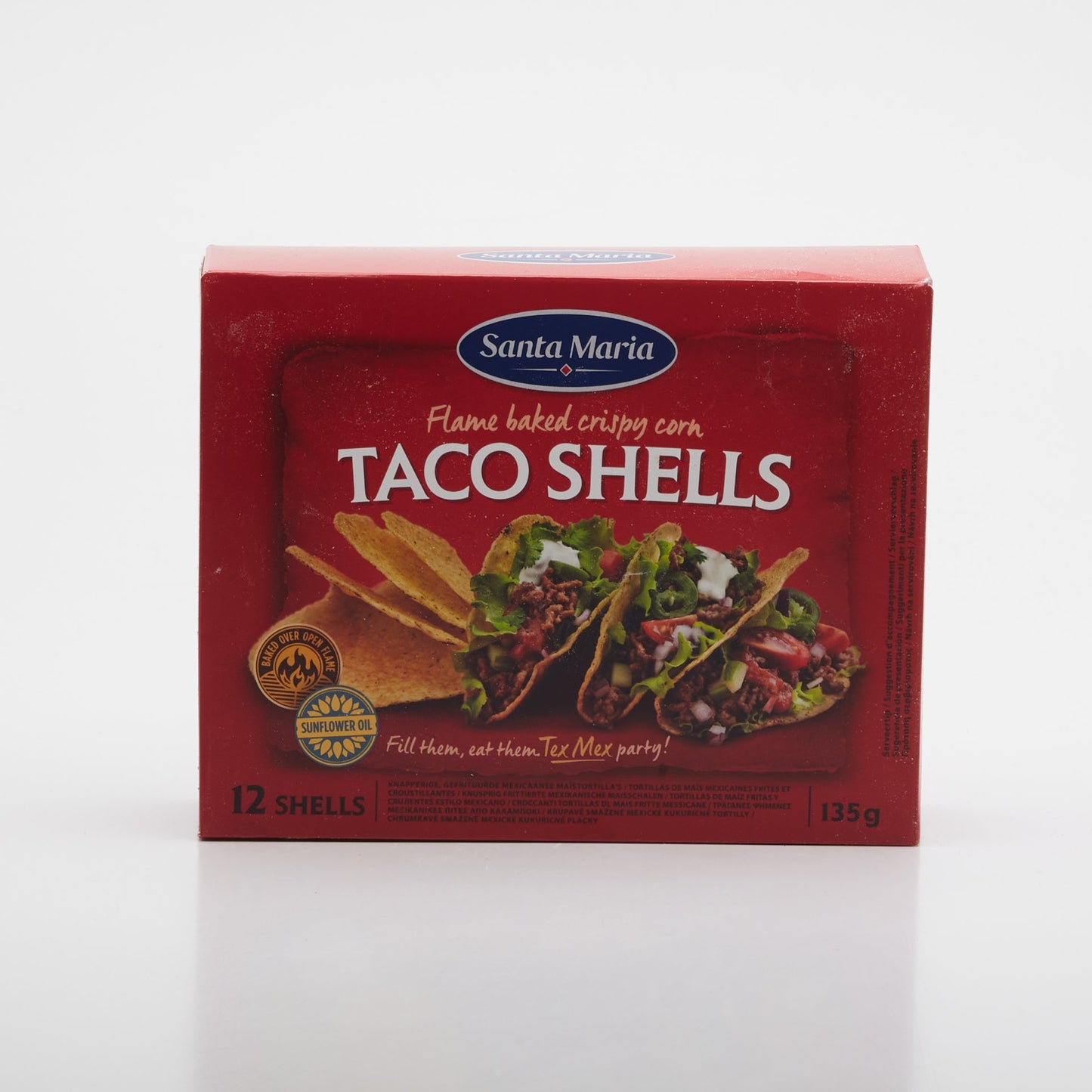 Taco shells 135g.