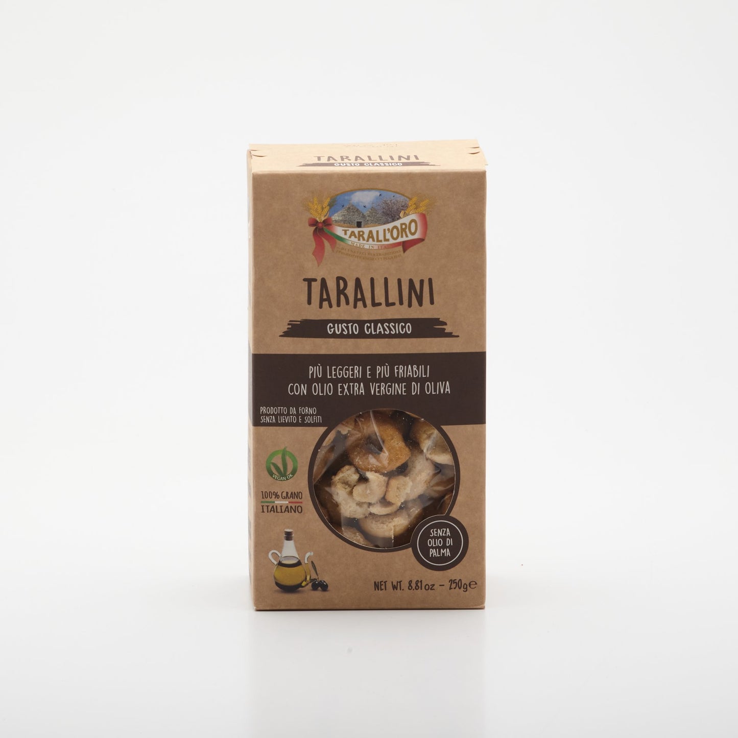 Tarallini Gusto Classico 250g.