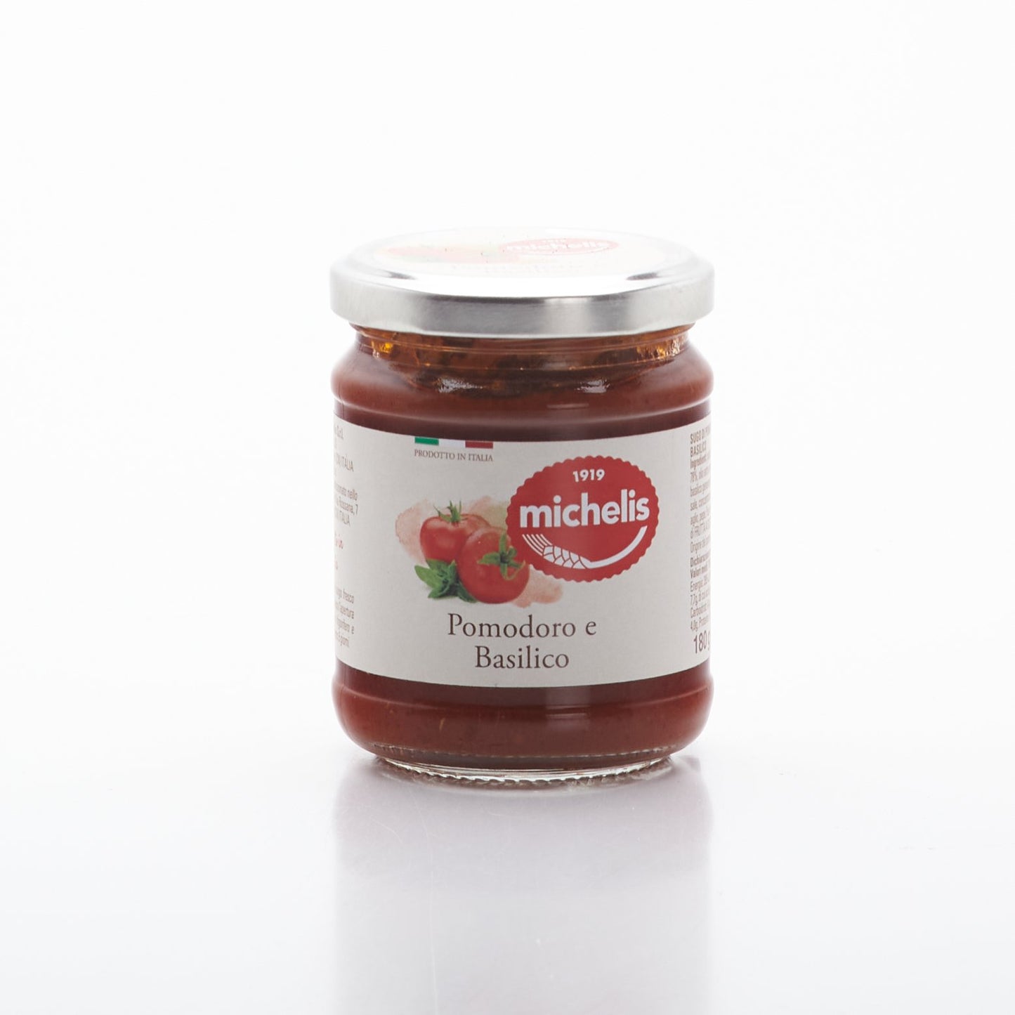 Tomato and basil sauce 180g.