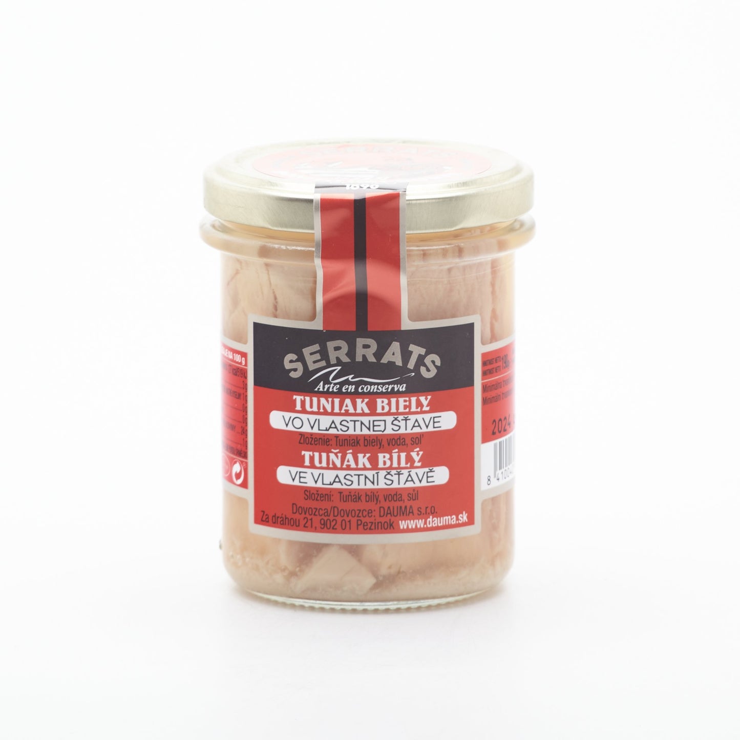 Tuniak biely vo vlastnej šťave 190g.