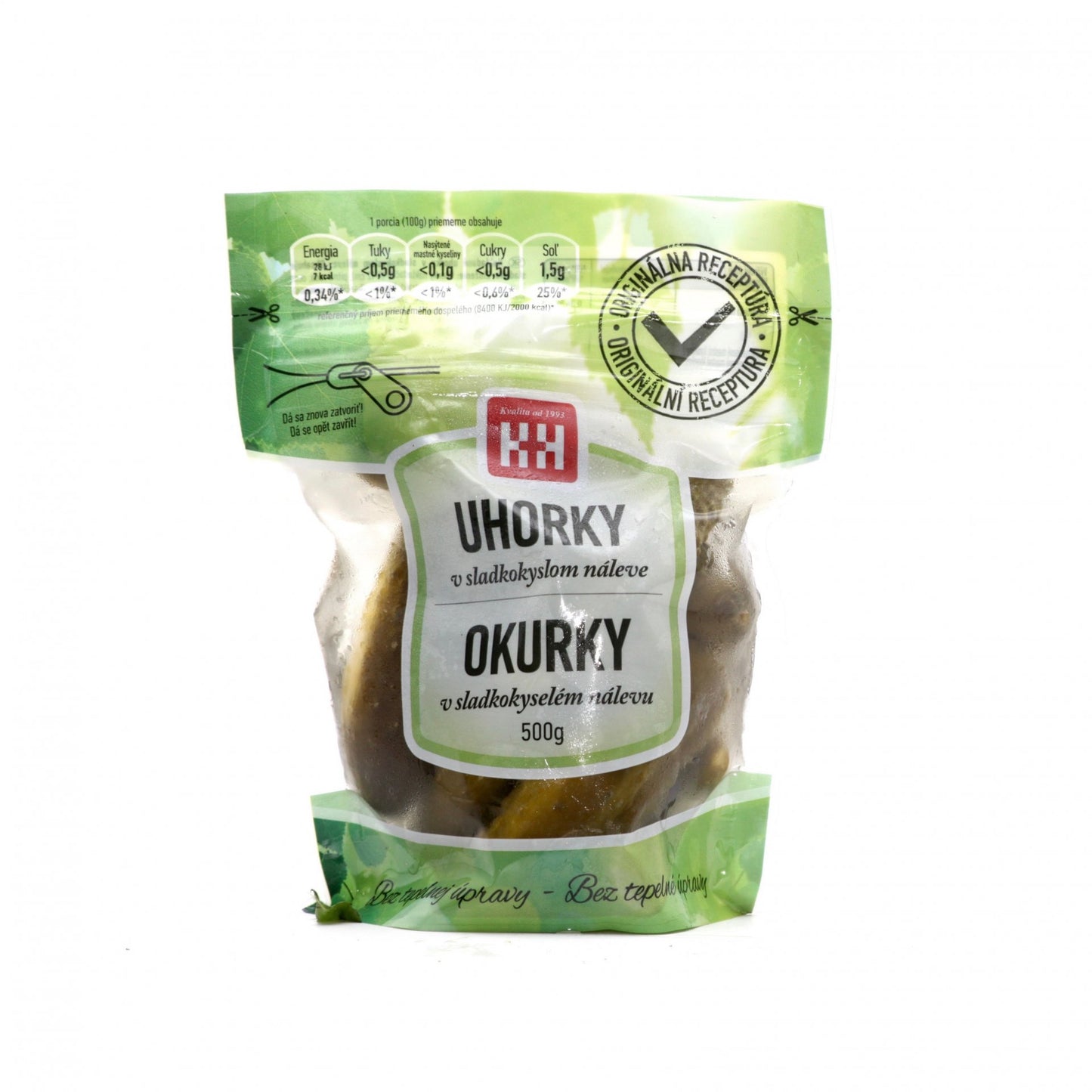 Nakladané uhorky 500g.