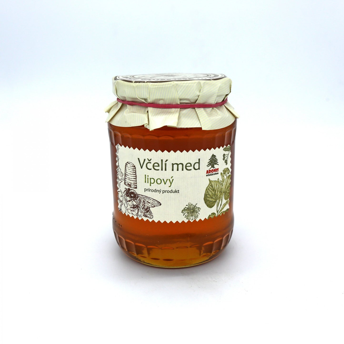 Včelí med lipový 900g.