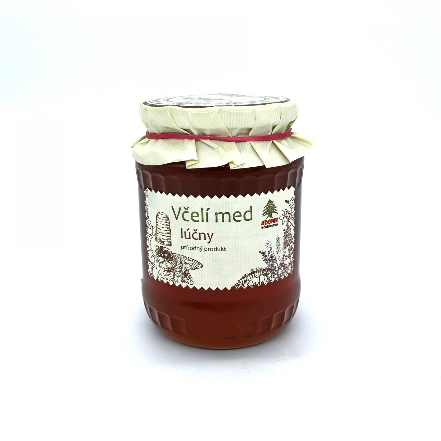 Včelí med lúčny 900g.