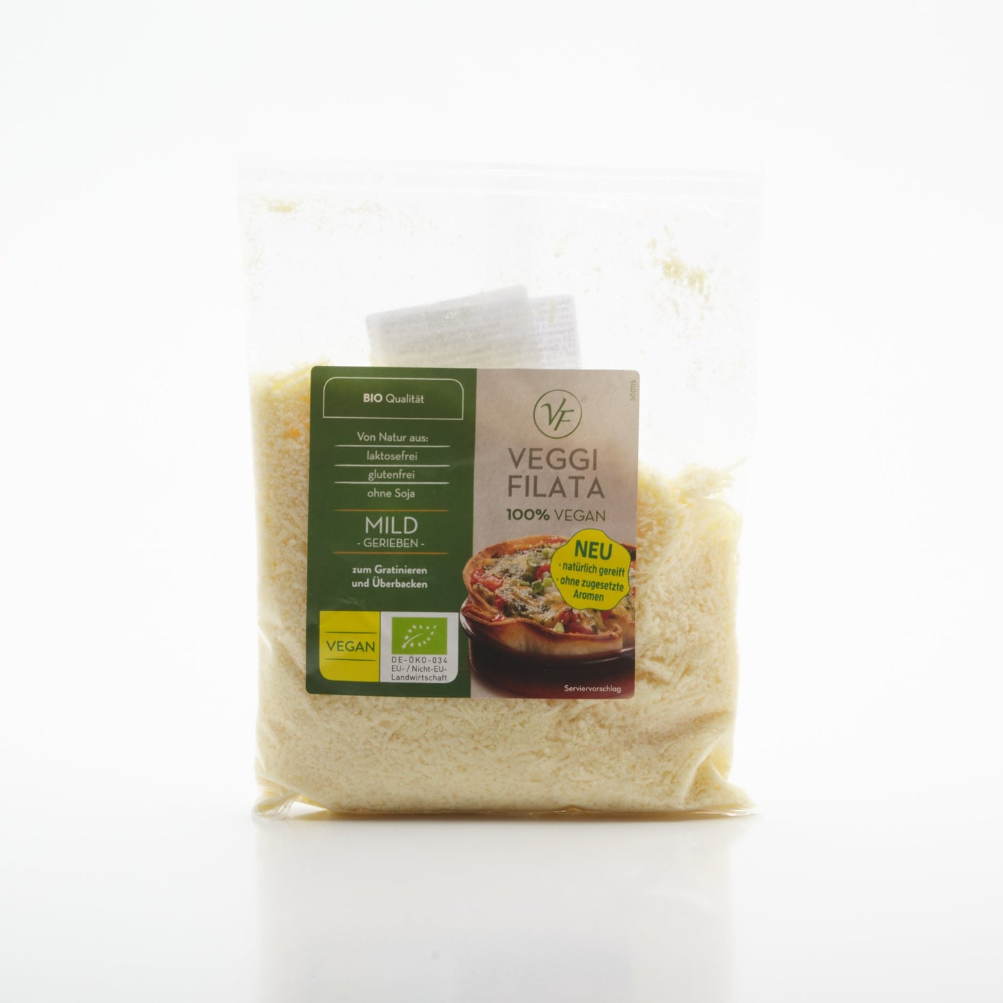 BIO Vegánsky jemne strúhaný syr 200g.