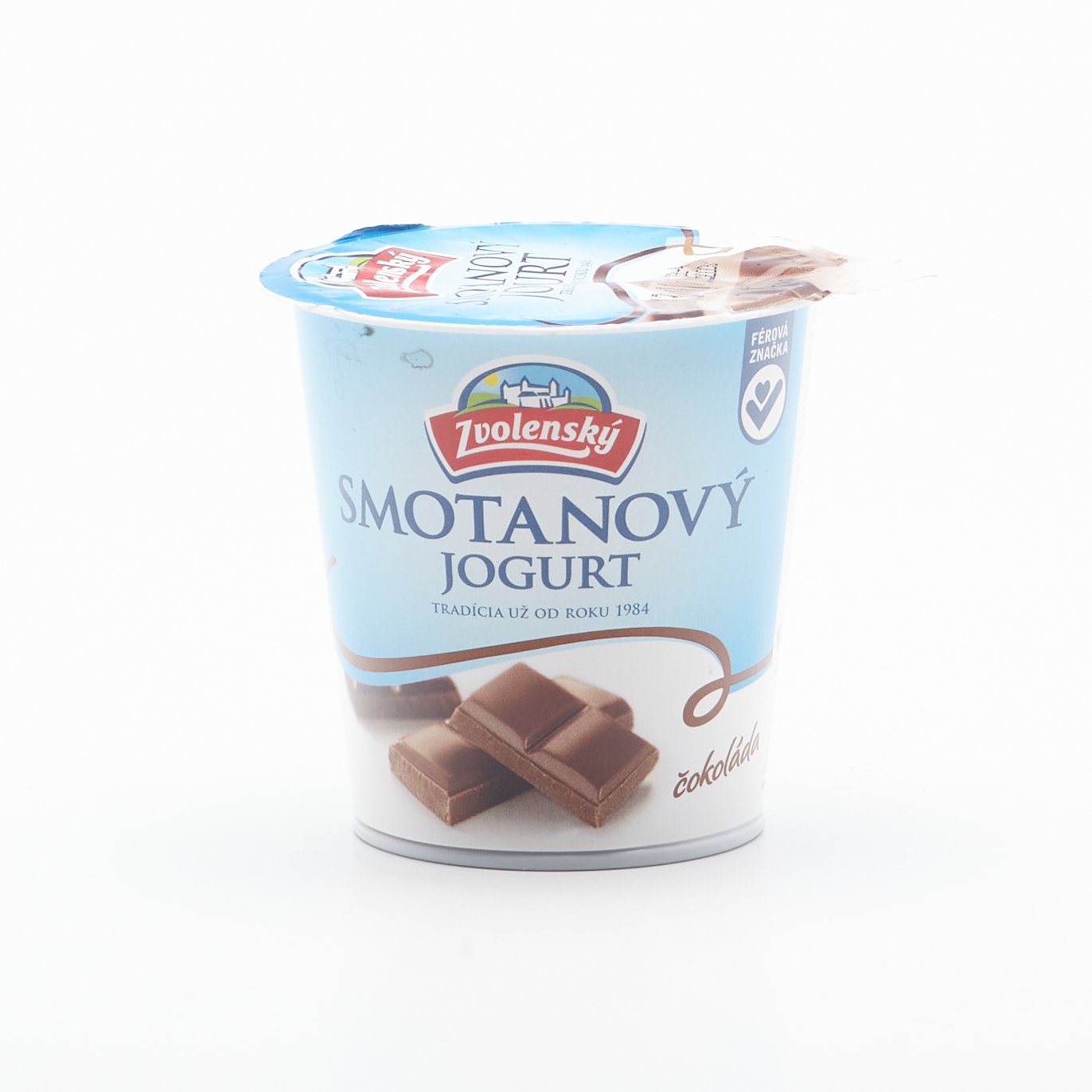 Zvolenský smotanový jogurt čokoláda 145g.