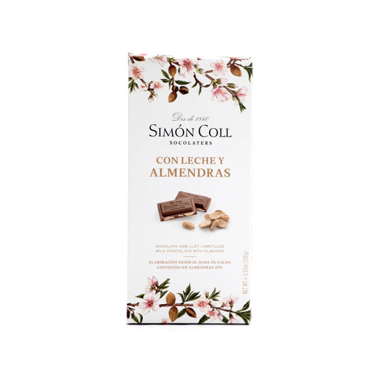 32% mliečna čokoláda s mandľami 100g.