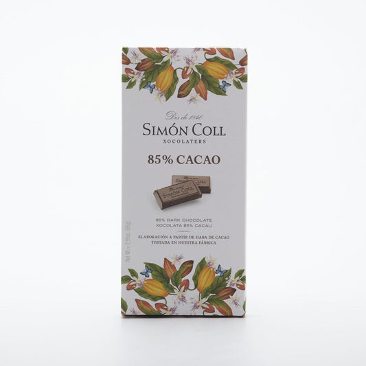 85% horká čokoláda 85g.