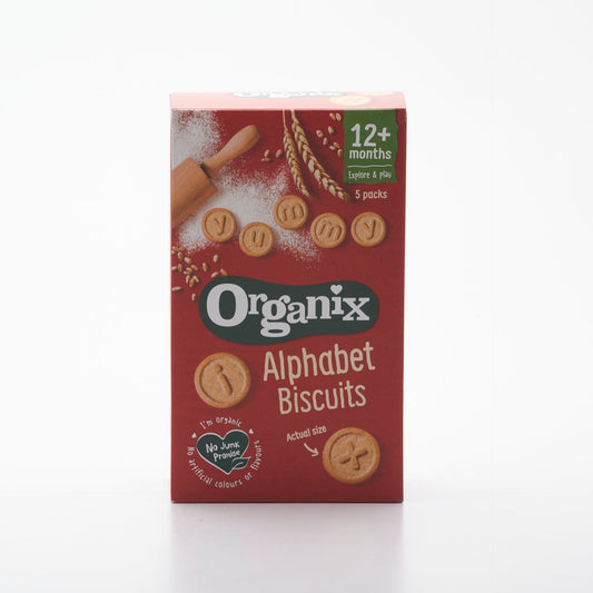 BIO Abecedové keksíky 5x25g.