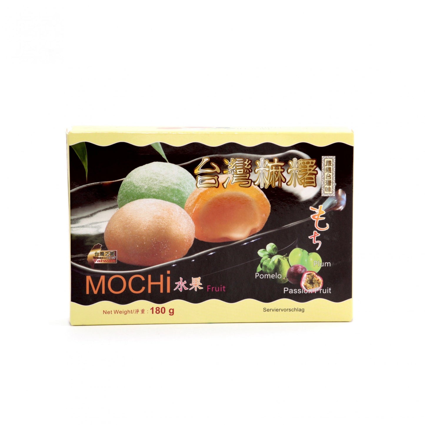Mochi ovocné miešané 180g.
