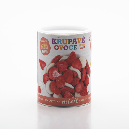 Banán Jahoda - Chrumkavé ovocie 80g.