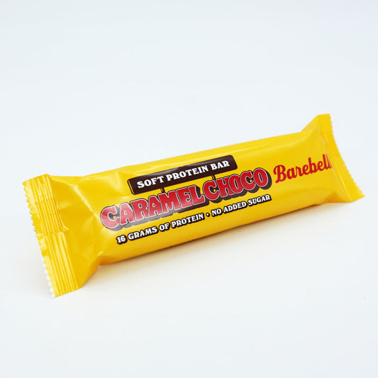 Barebells soft bar caramel choco 55g.