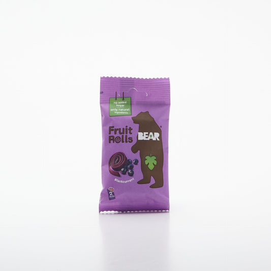 Čiernoríbezľové ovocné rolky 20g.