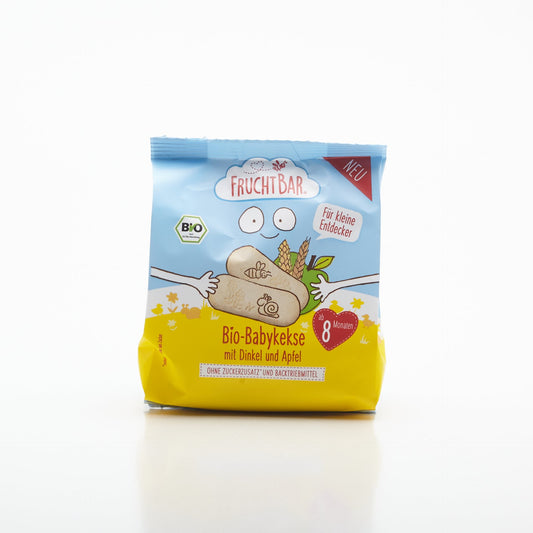 BIO Baby kekse so špaldou a jablkom 100g.