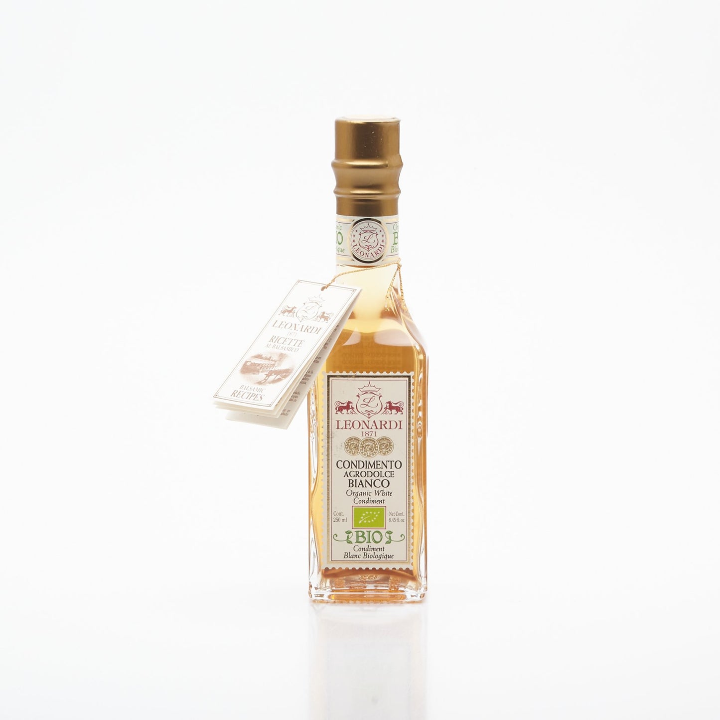 BIO Balsamico white condiment 5r 250ml.