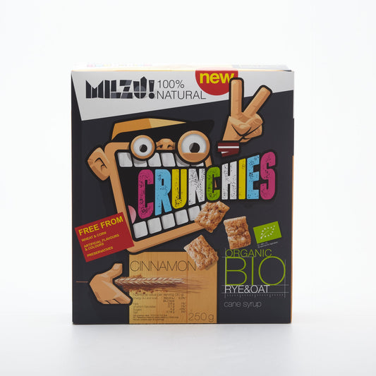 BIO Cereálne obdĺžniky so škoricou 250g.