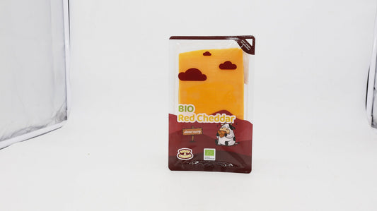 BIO Cheddar jemný plátky 150g.