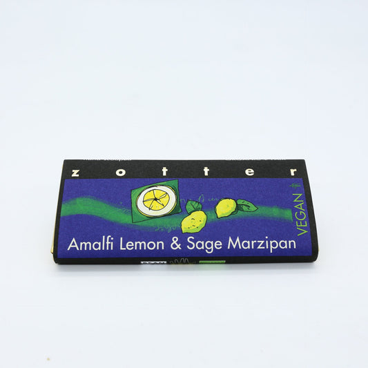 BIO Čokoláda citrón a marcipán vegan70g.