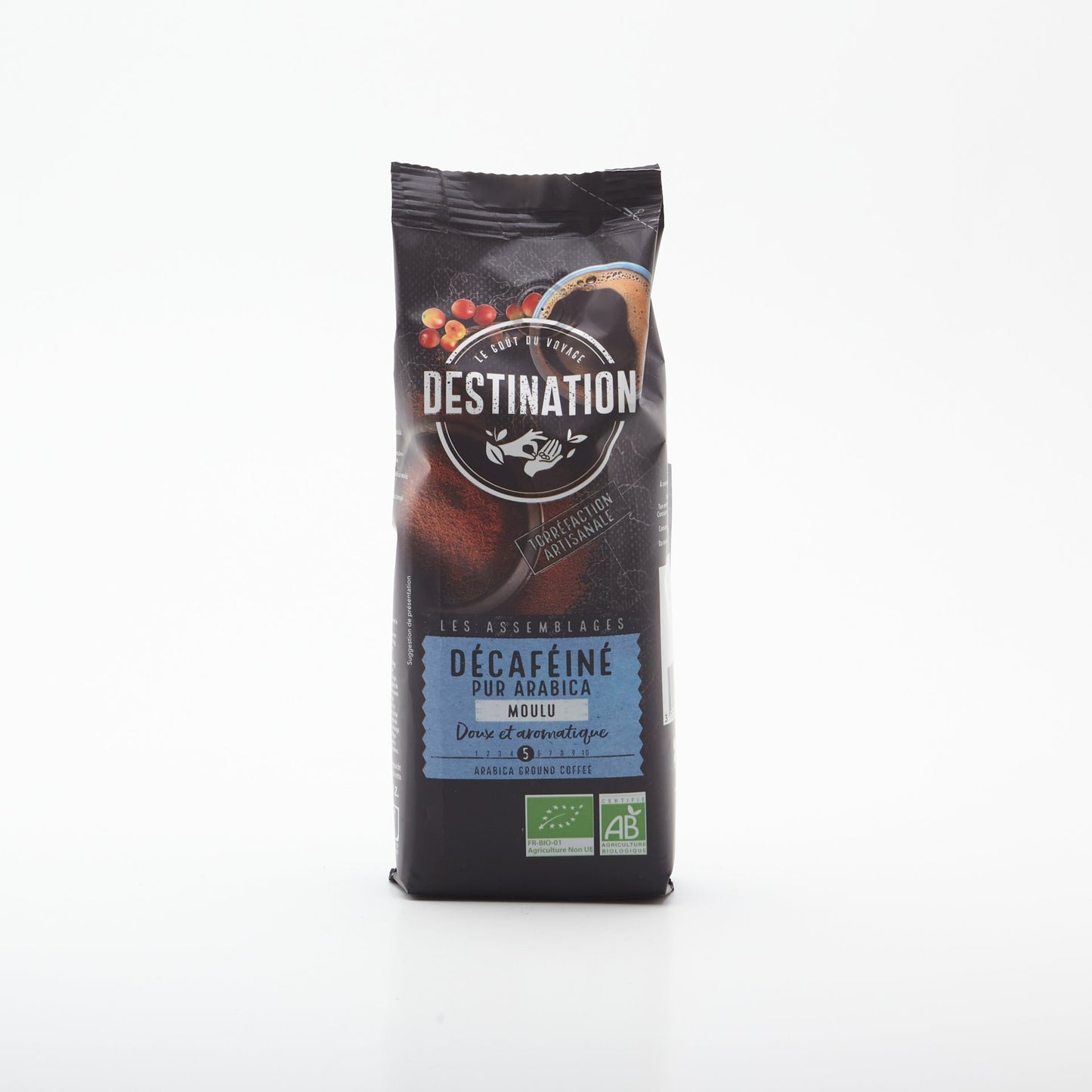 BIO káva bez kofeínu mletá 250g.