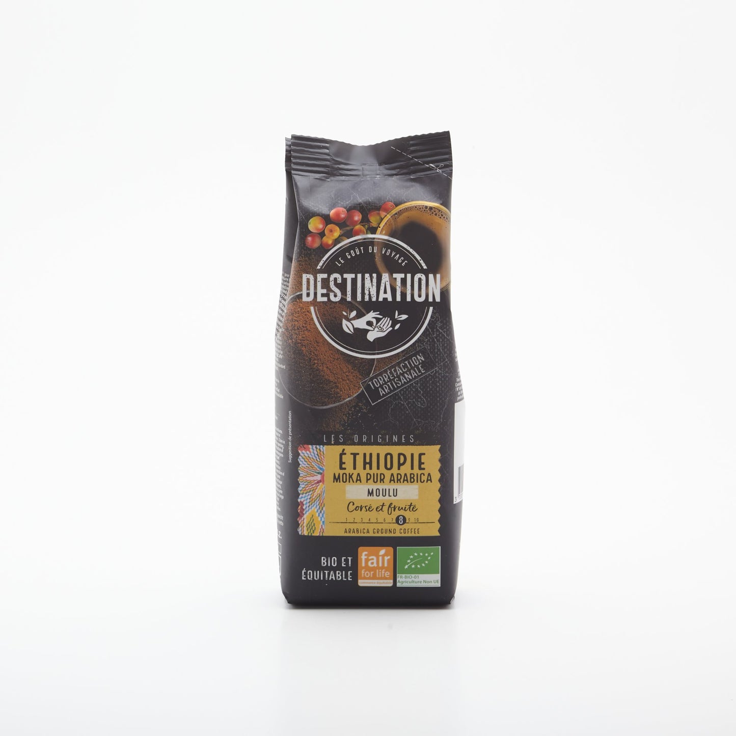 BIO káva Moka Etiopia mletá 250g.