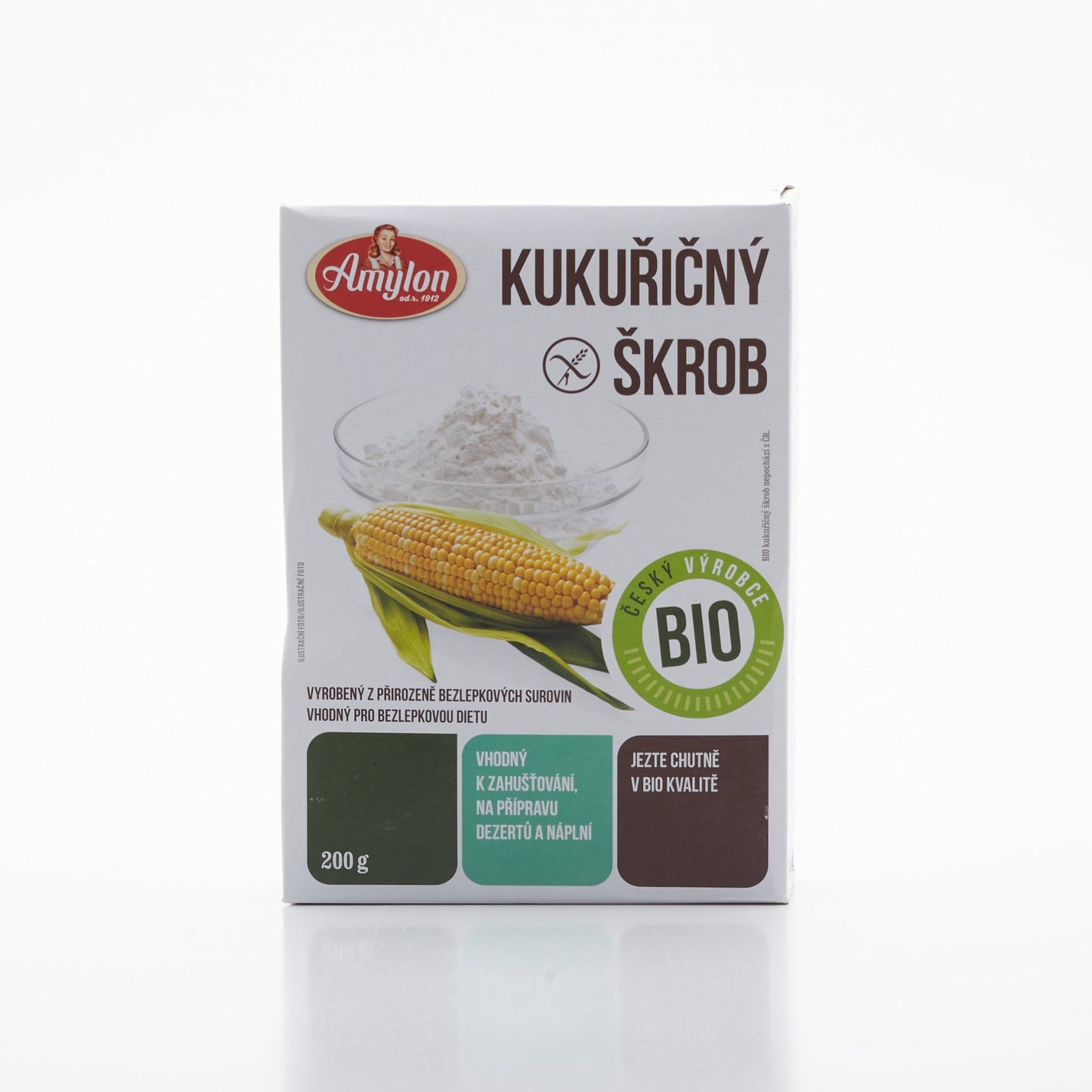 BIO kukuričný škrob 200g.
