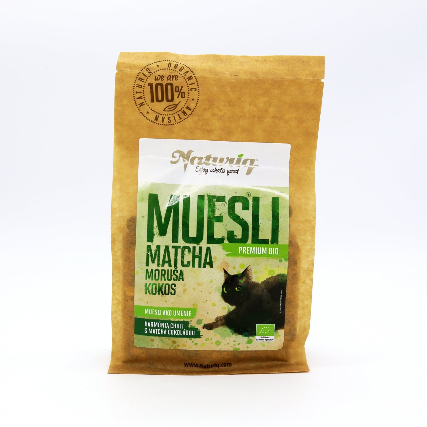 BIO Müesli Matcha Premium 400g.