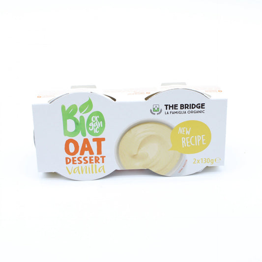 BIO Ovesný dezert vanilkový 2x130g.