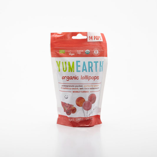 BIO ovoc. lízanky YumEarth organické 85g.